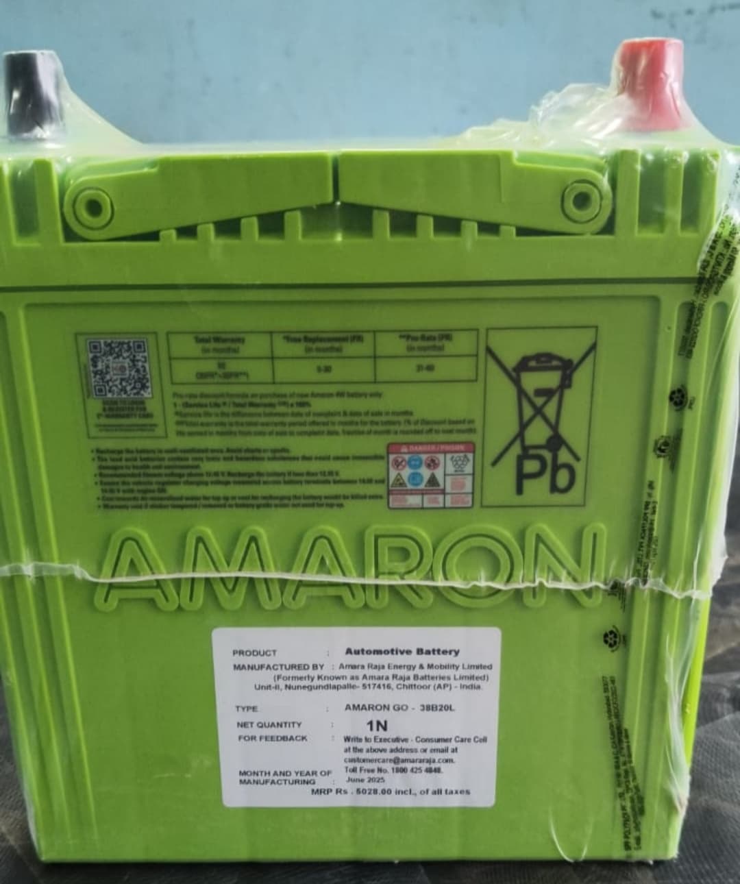 AMARON GO38B20L - 2